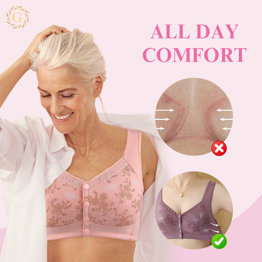 Glamorette – Cotton Front Closure Bra