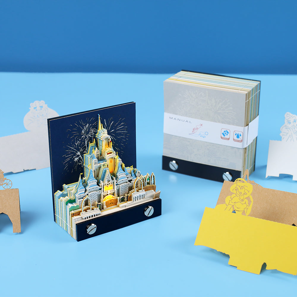 The Orienta – Handcrafted Omoshiroi Calendars D’ney Castle With Light / 2024