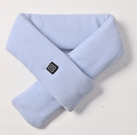 Nuzufy – Intelligent Electric Heating Scarf Sky Blue / 2800-Mah-For-2-3-Hours