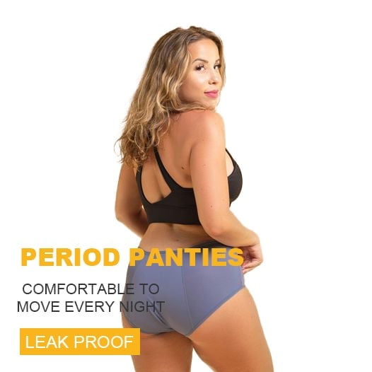 Sale – Leak Proof Protective Panties Blue Gray / 2Xl (143 165Lb)