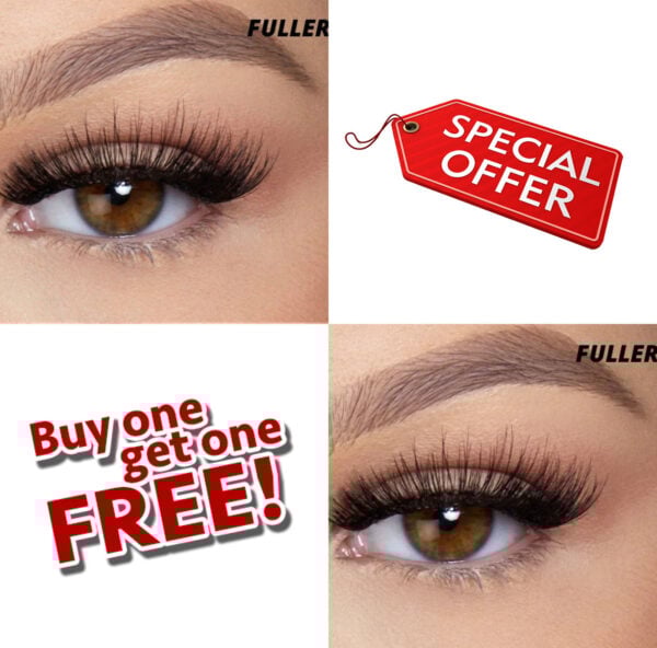 Buy 1 Get Free – Reusable Magnetic Eyelashes Fuller /