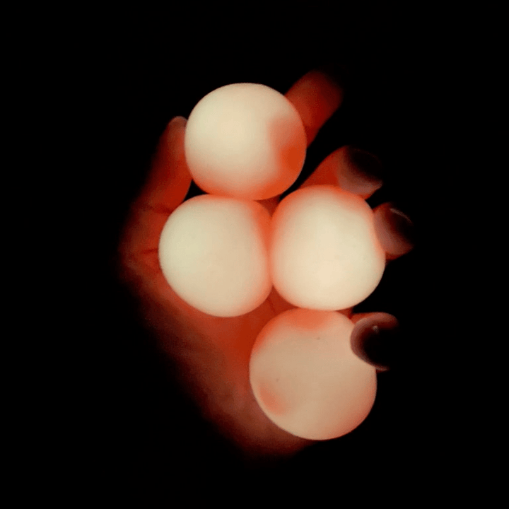 Lumiballs 1 Pack (4Pcs) / Orange