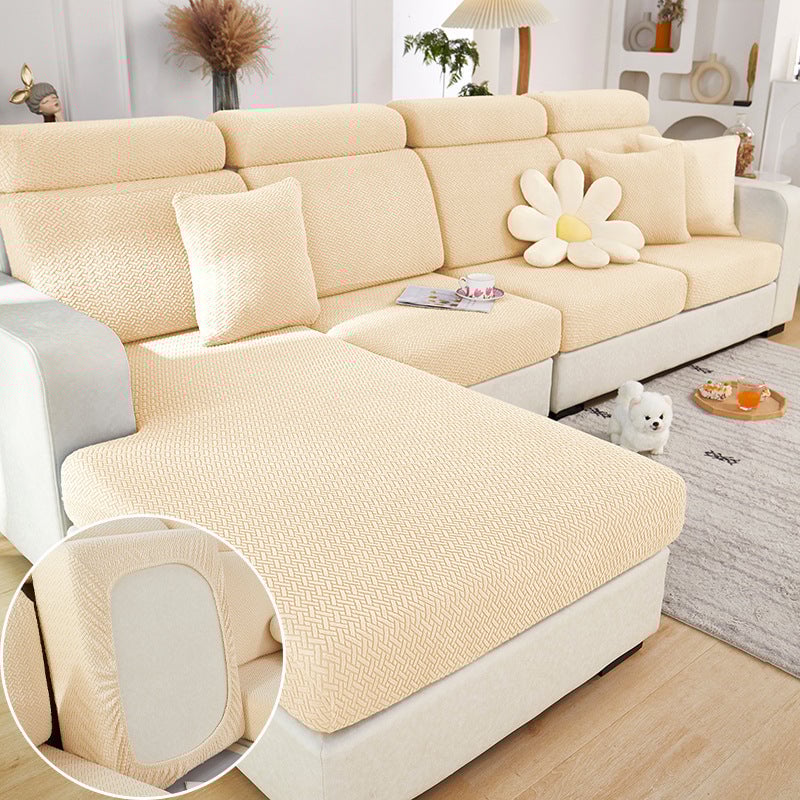 Nolan Interior Magic Sofa Cover – Classic | Sectional Slipcovers Pillow (1Pc) / Mustard Yellow