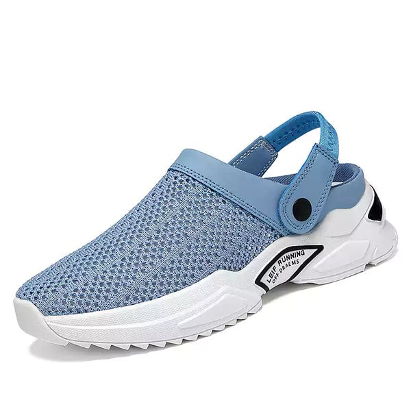 Men’s Orthopedic Hollow-Out Summer Sandals Blue / 7