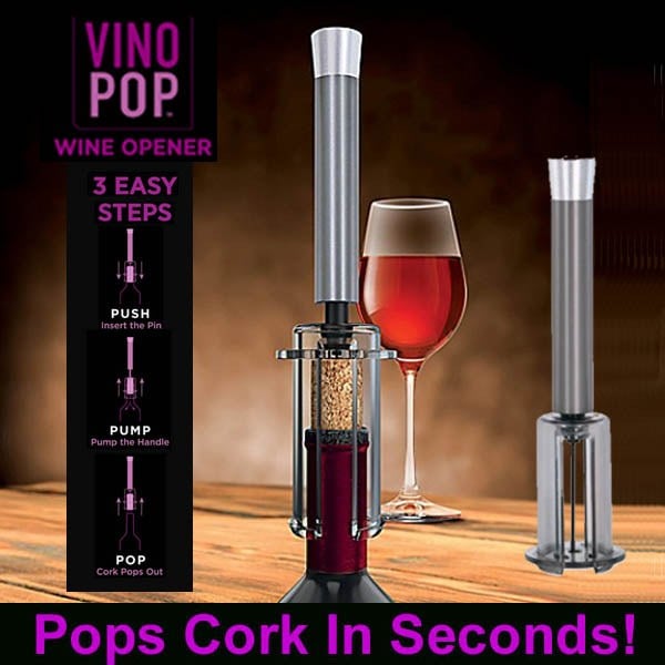 Momentumy – Last Day 70% Off-2024 Wino On The Go Wine Opening Set Silver / Aluminum Alloy