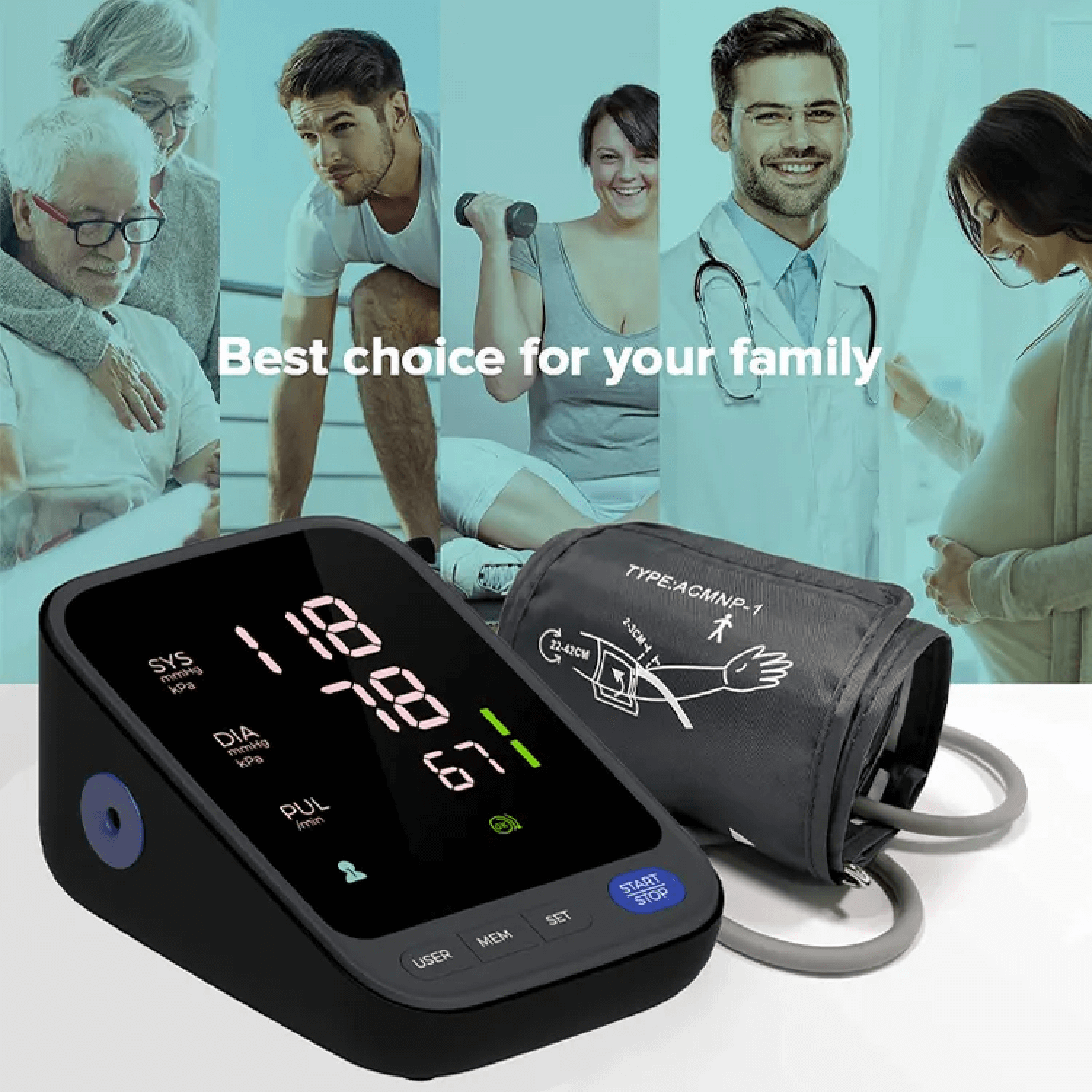 Osmo Litemeter - Top Rated Blood Pressure Monitor