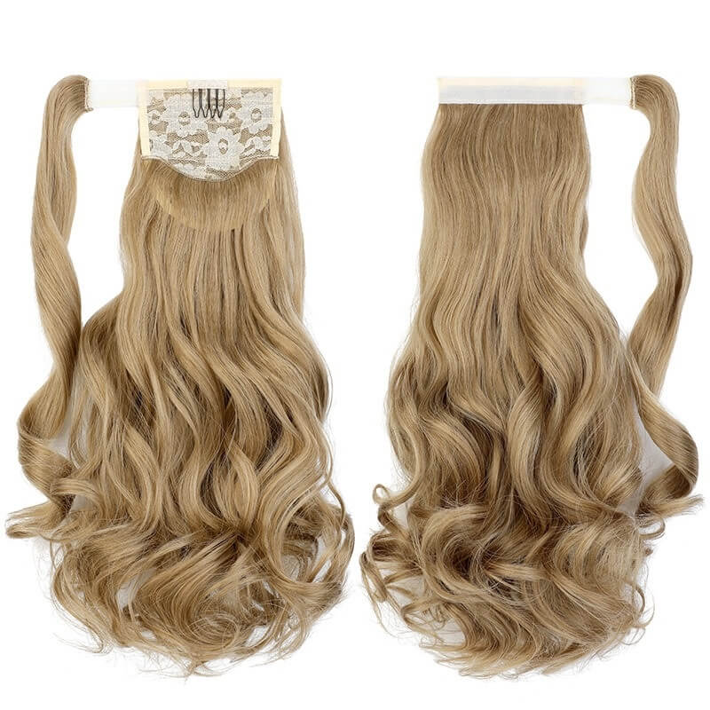 Ponytail Hair Piece Extensions – Clip In Curly Fake Pony Tail
