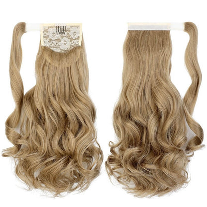Ponytail Hair Piece Extensions – Clip In Curly Fake Pony Tail