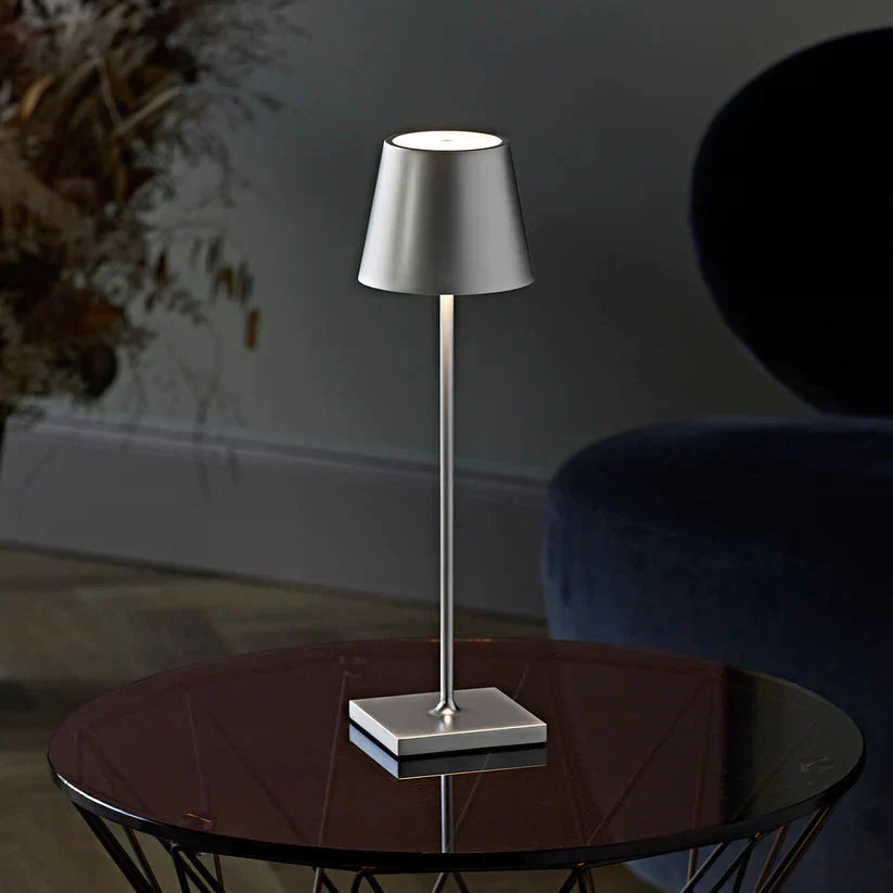 Solariko Cordless Designer Lamp Silver / Single